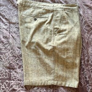 Tasso Elba Tan Flat Front Shorts